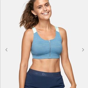 Outdoor Voices Zip Bra